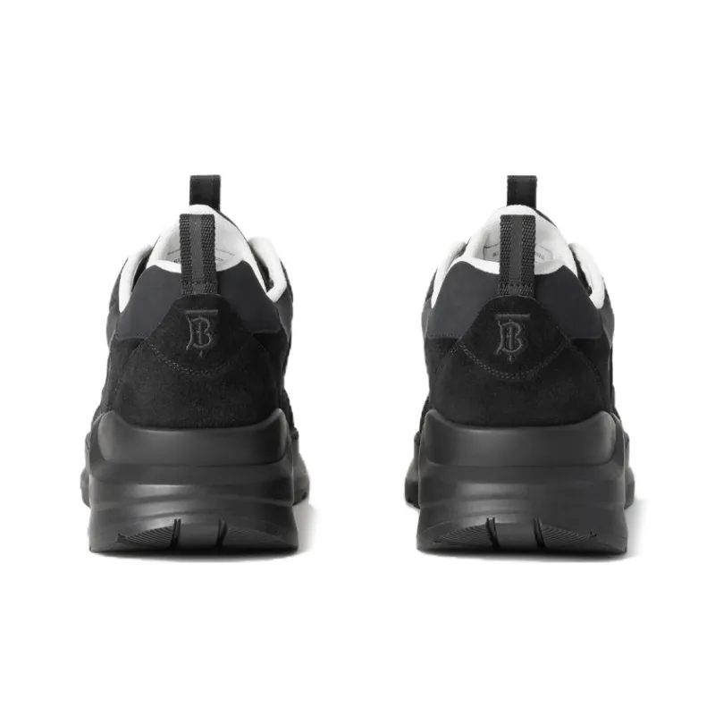 Burberry Logo-debossed Panelled Sneakers-3