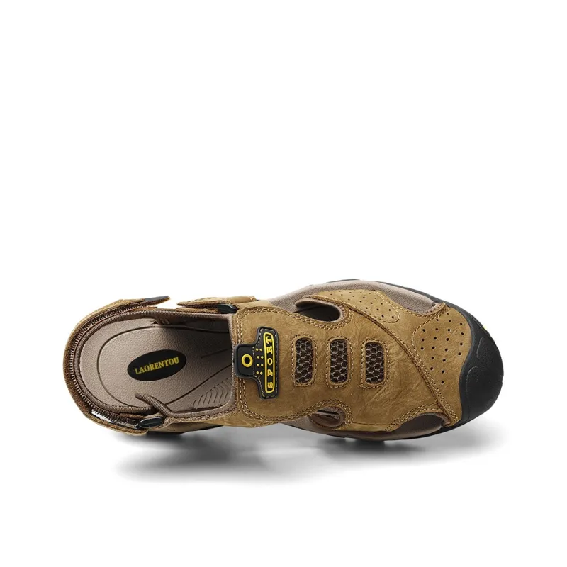 LAORENTOU River Trekking Shoes Men Black/Brown/Khaki-11