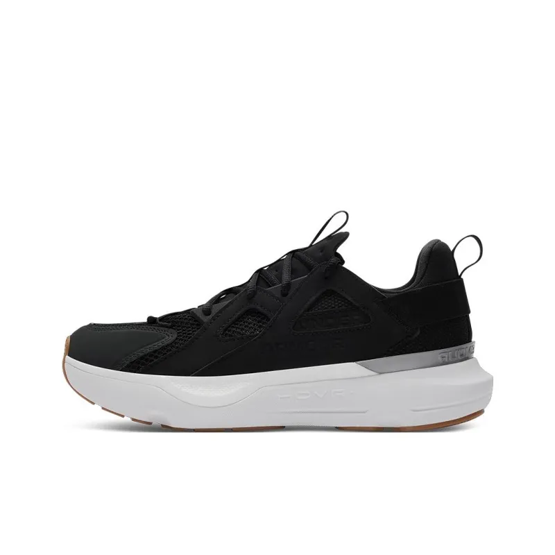 Under Armour Anti Slip Wear Resistant Low Top Casual Shoes Unisex Black-0
