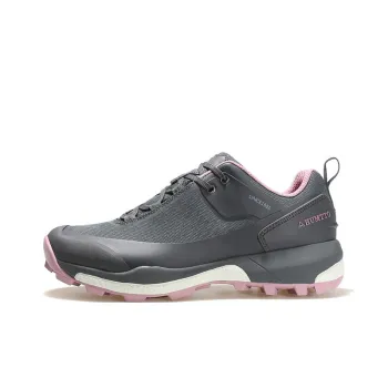 HUMTTO Lightweight Trail Running Cushioned Wear Resistant Slip Resistant Low Top Outdoor Shoes Women's Dark Gray