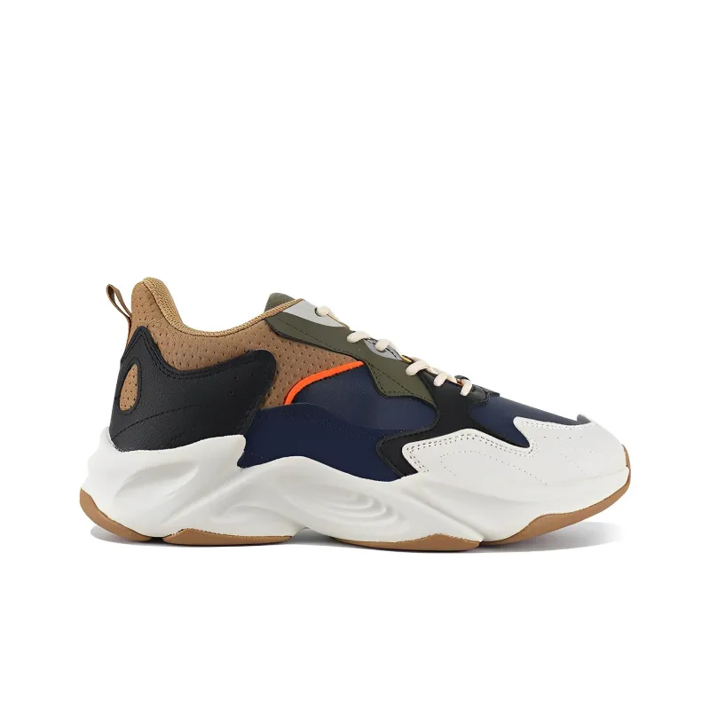 361° Lightweight And Wear resistant Low Top Sports Casual Shoes Oil Ink Blue-1