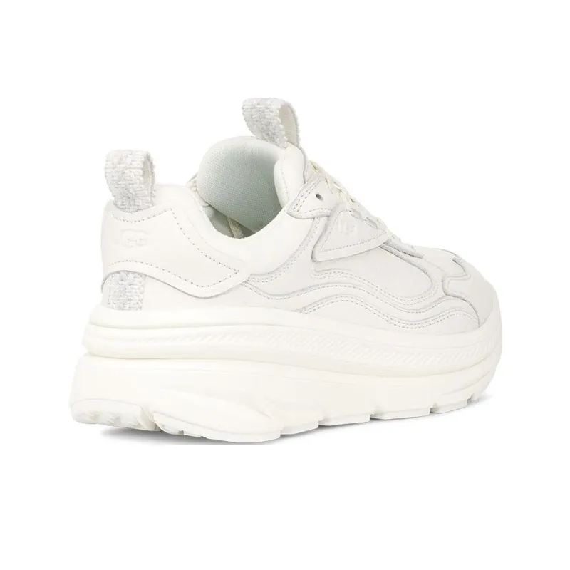 UGG CA1 Leather Trainers 'White Black' Women's-3