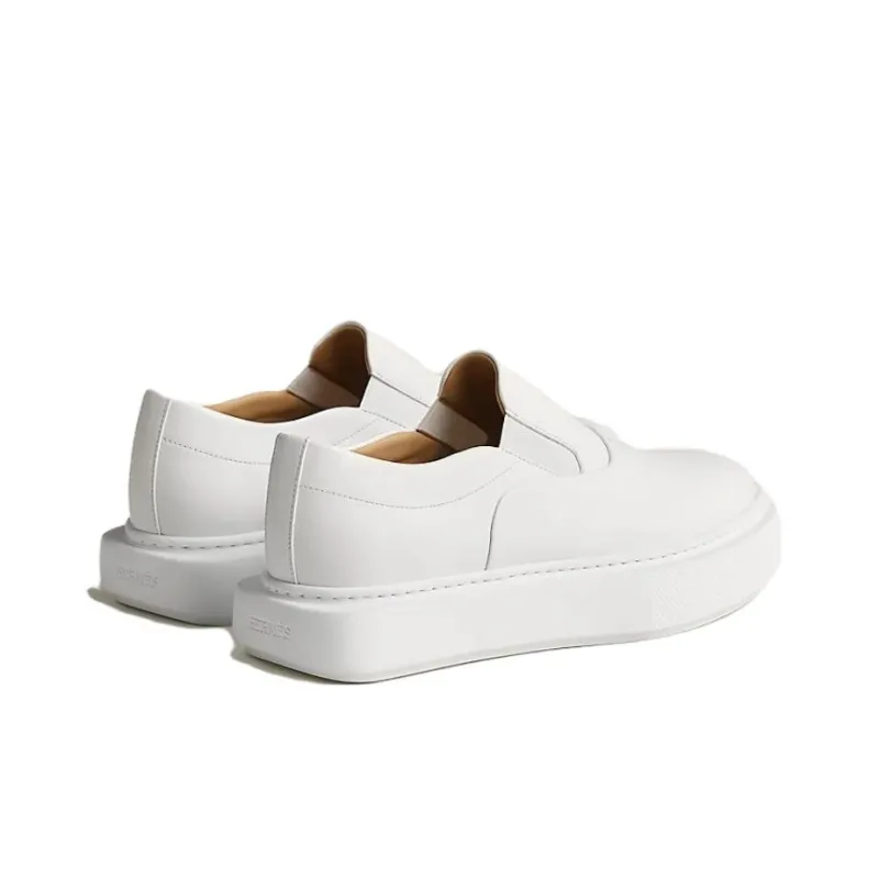 HERMES Loafers Men White-4