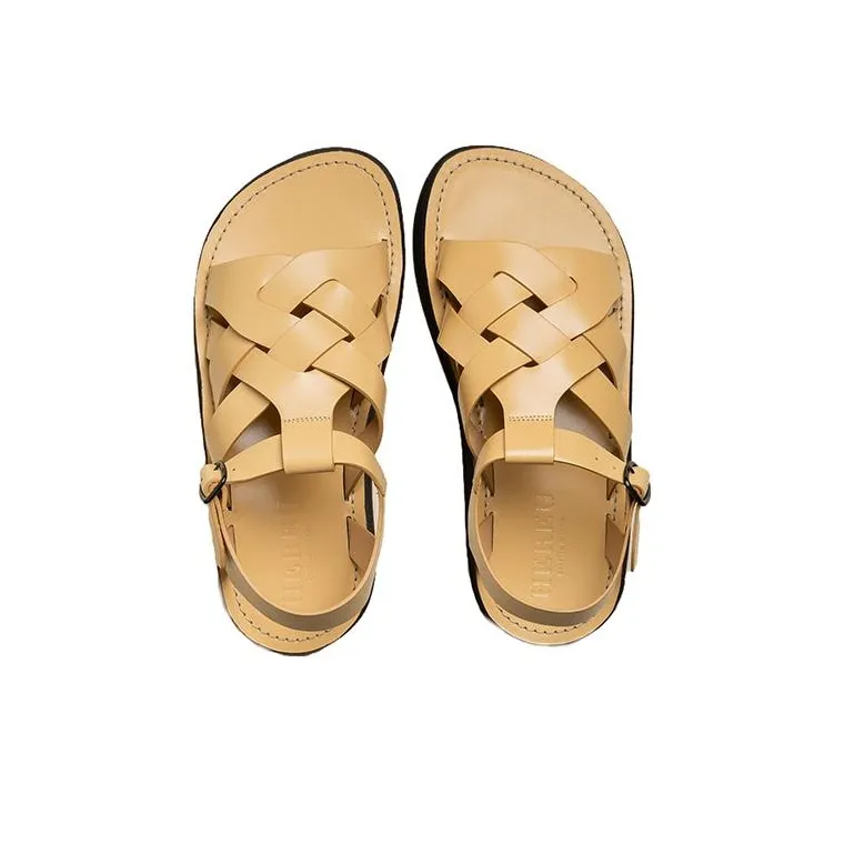 Hereu Beltra Strap Sandals Women's Yellow-2