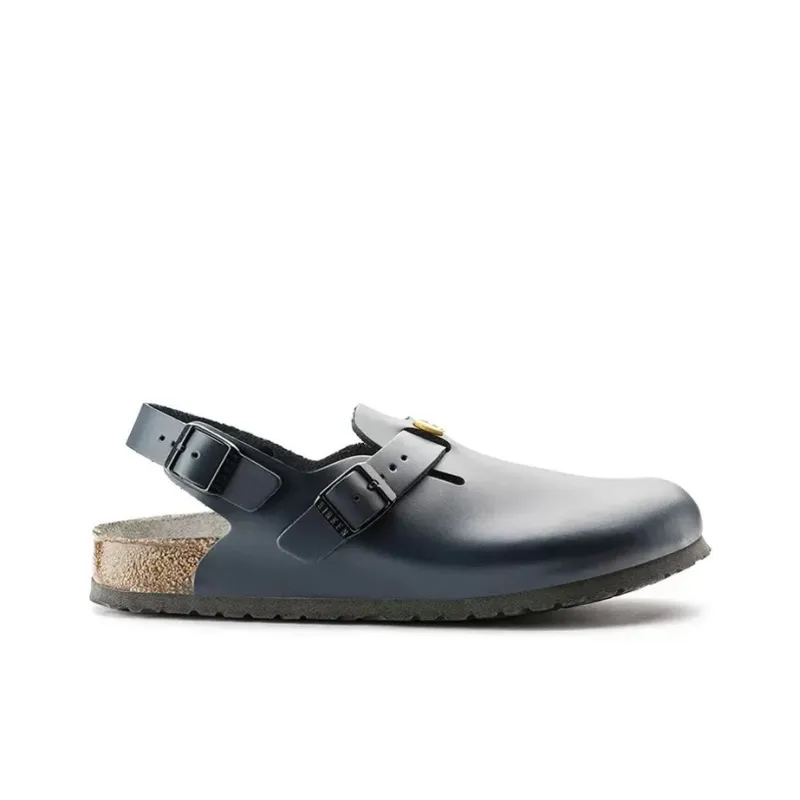 Birkenstock Tokio Esd Natural Leather Sandals 'Blue'-1