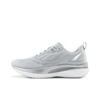Saucony Cushioning Anti Slip And Wear Resistant Low Top Casual Running Shoes Unisex Gray