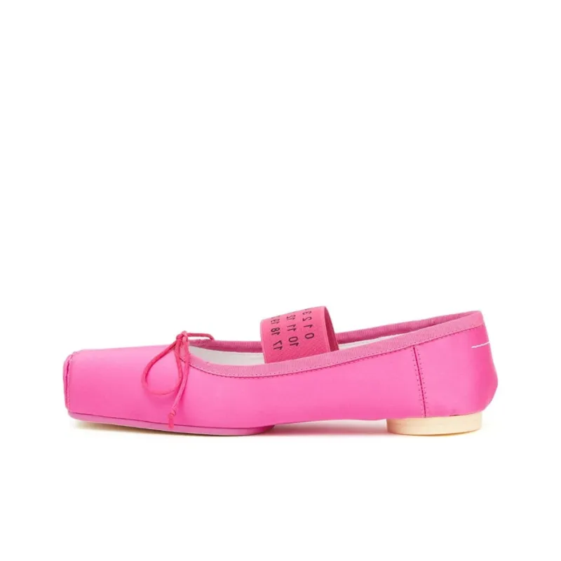 MM6 Maison Margiela Casual Single Shoes Women's Pink-0