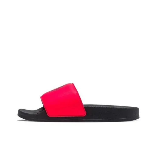 Marcelo Burlon Slide Slippers Men Red/Black