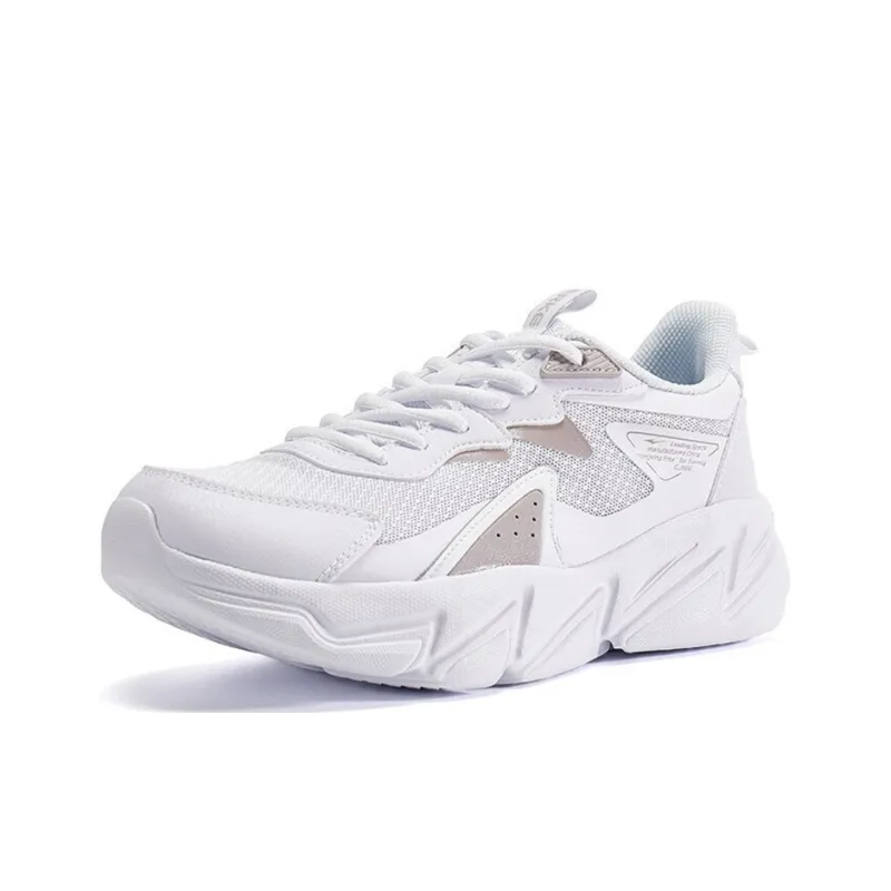 Erke Casual Shoes Women's Low Top True White-1