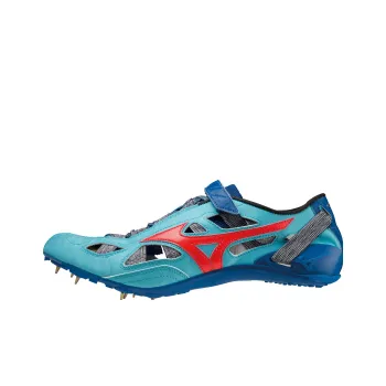 Mizuno Chrono Inx 9 Cushioning Anti Slip And Wear Resistant Low Top Running Shoes Unisex Coral Blue
