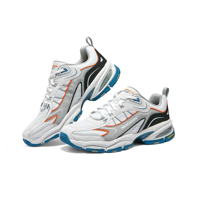 Skechers Rockport Shoes 'White Grey Black'-3