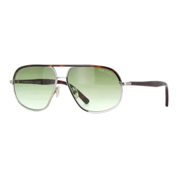 TOM FORD Eyewear Cliff Aviator Frame Sunglasses
