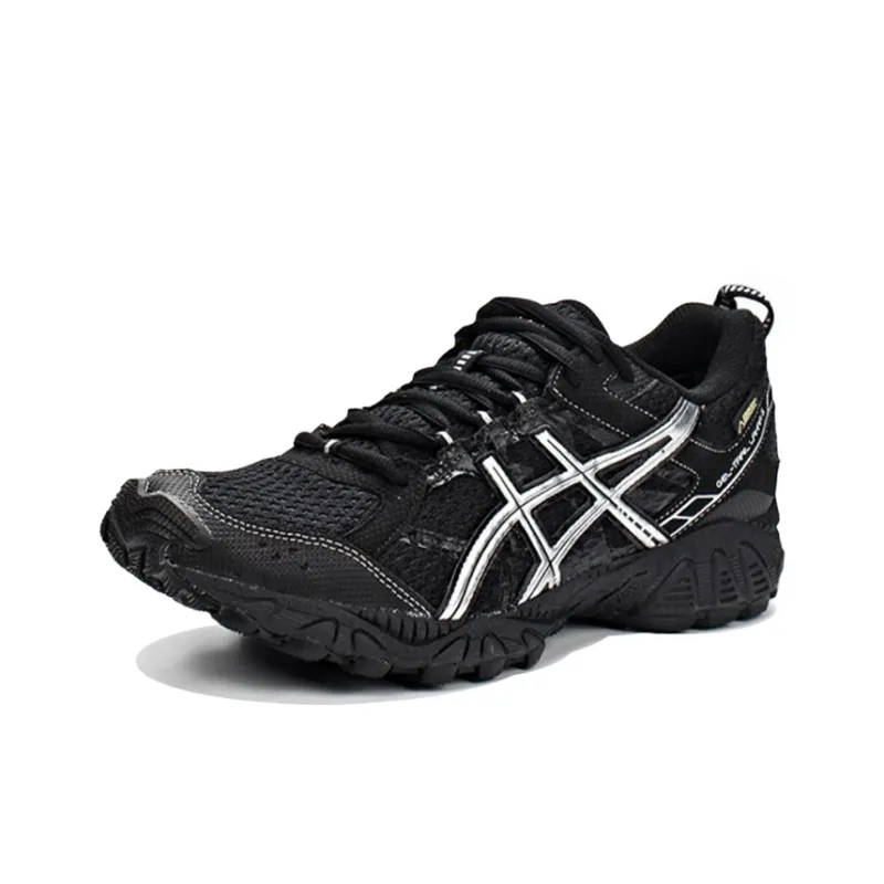 Asics Gel-Trail Lahar 5 Gtx Running Shoes Men Low-Top Black/Silver-1