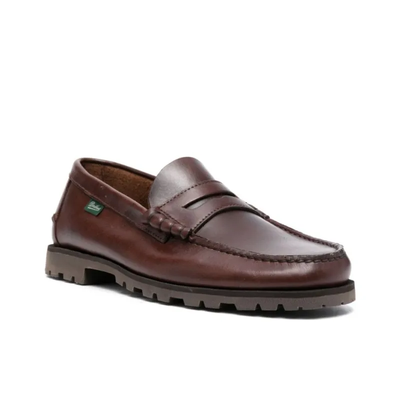 Paraboot Orsay Leather Moccassin Loafers-1