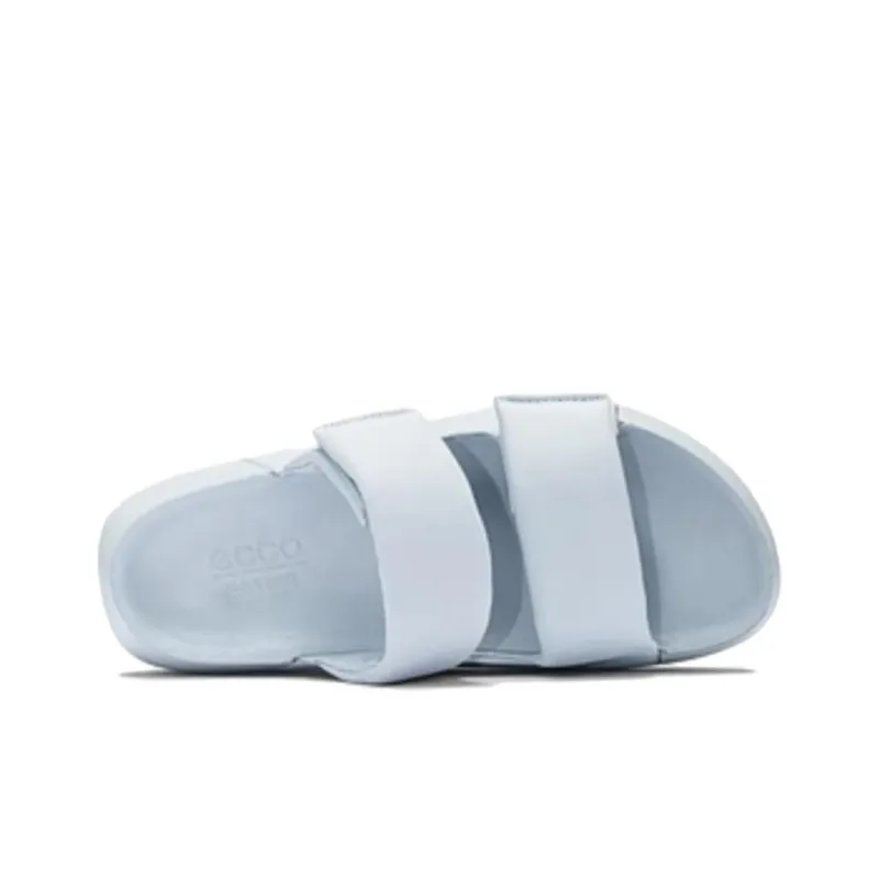 Ecco Antibacterial Quick Dry Slide Slippers Women's Blue-2