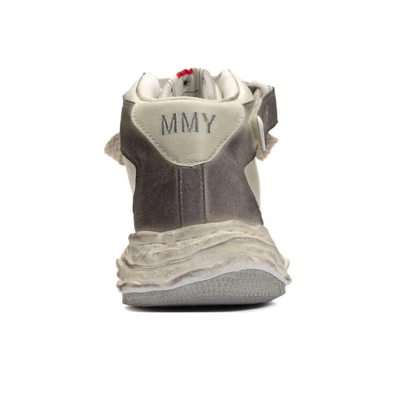 Maison MIHARA YASUHIRO Wayne Brushed Suede High-top Sneakers-3