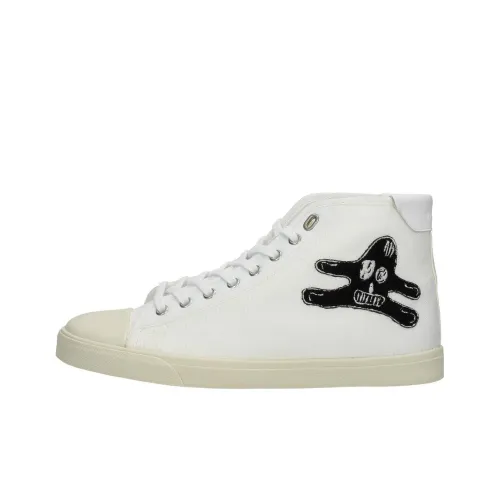CELINE Stylish Skateboarding Shoes Men's Ecru