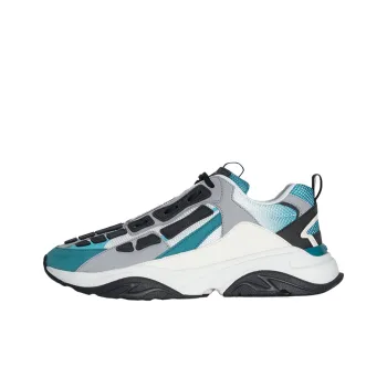 AMIRI Bone Runner White Black Blue Grass