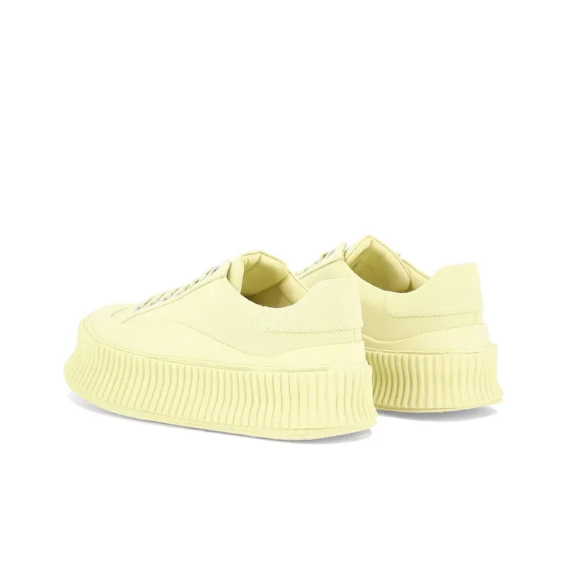 JIL SANDER Stylish Skateboarding Shoes Women's Yellow-3