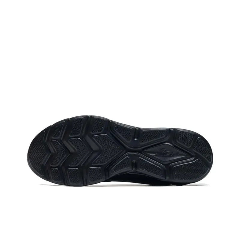 XTEP Cushioning Anti-Slip And Wear-Resistant Low-Top Running Shoes Men's Black-3