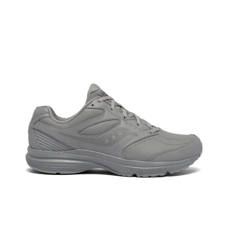 Saucony Integrity Walker 3 Cushioning Abrasion Resistant Breathable Low Top Running Shoes Men's Light Gray-1