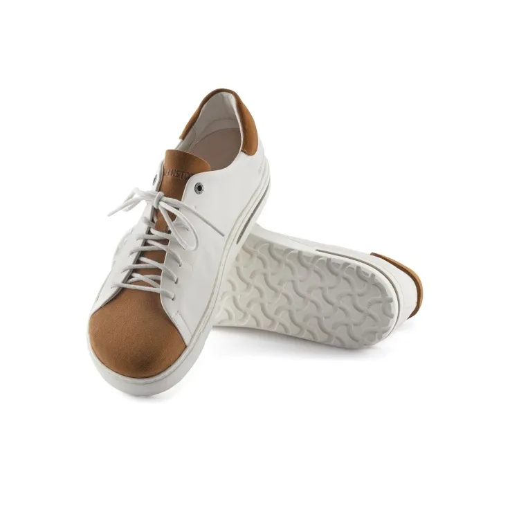 Birkenstock Stylish Skateboarding Shoes Unisex Eggshell White-3
