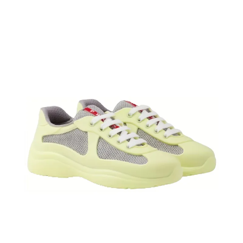 PRADA America's Cup Panelled Sneakers-2