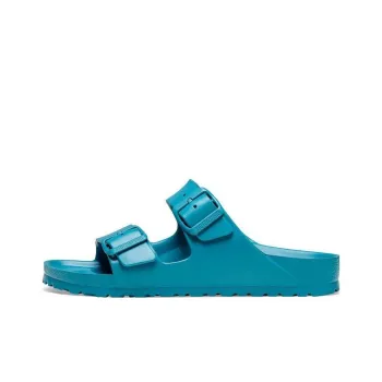 Birkenstock Slide Slippers Men's Turquoise Narrow Fit