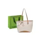 Ecru+Shopping Bag