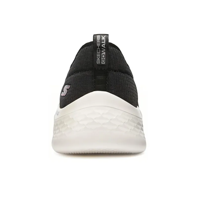 Skechers Breathable Low Top Casual Shoes Women's Black-3