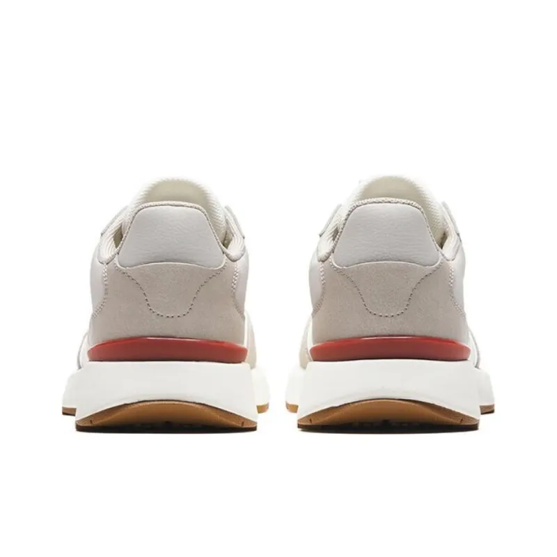 Anta Low Top Casual Shoes Ivory White Shade 2 Gray-2