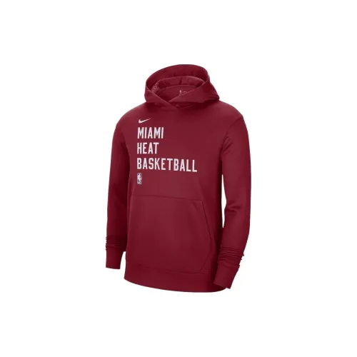 Nike X NBA Miami Heat Sweatshirts Men Red