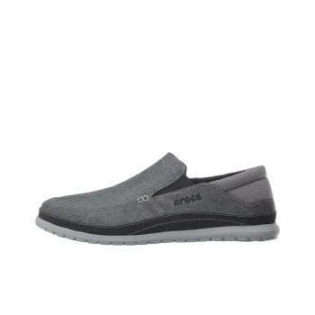 Crocs Santa Cruz Playa Slip On Shoes 'Dark Grey'