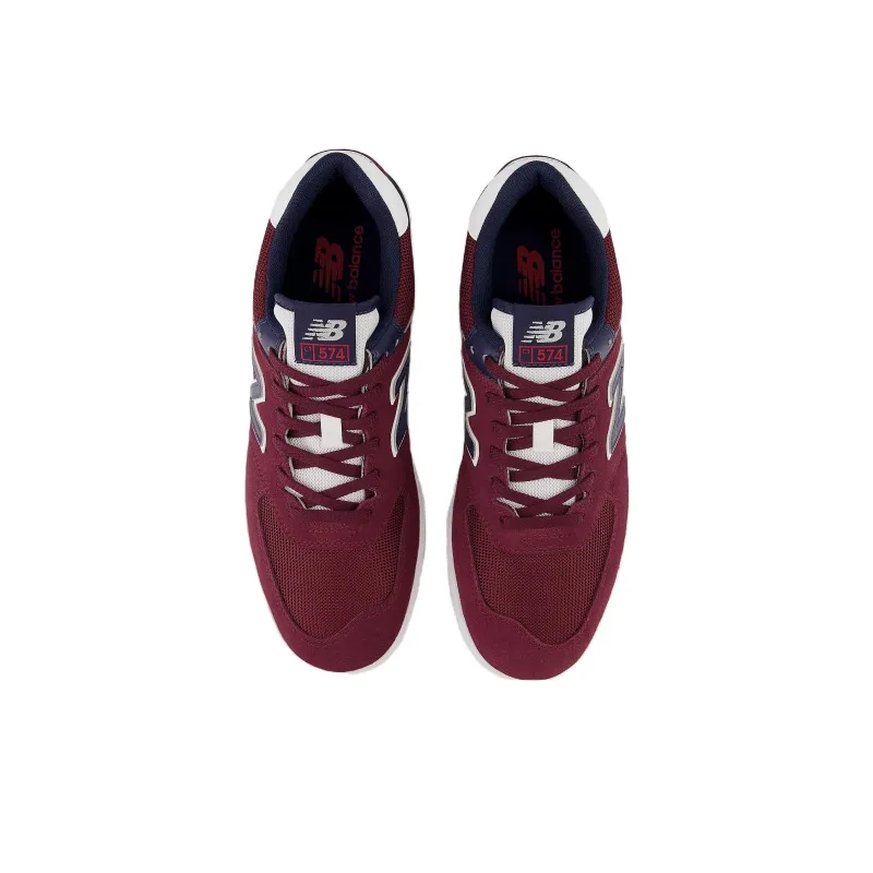 New Balance 574 Court 'Burgundy Navy' Women's-3