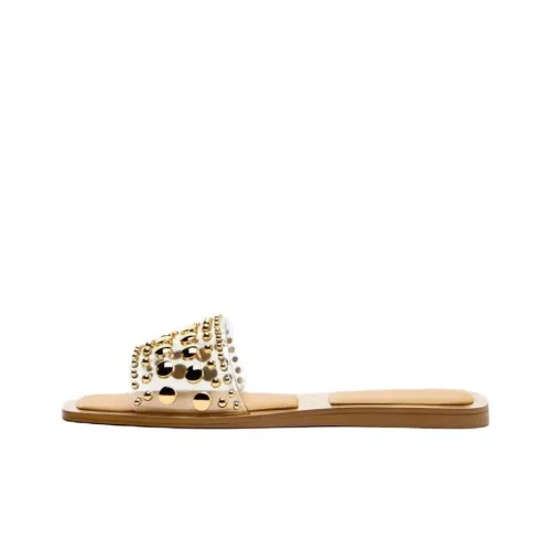 ZARA Slide Slippers Women's Clear