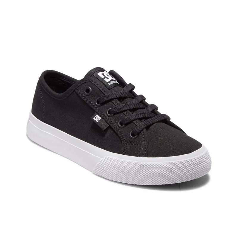 DC Shoes Shock Absorbers With Slip Resistant And Abrasion Resistant Properties Low Top Canvas Shoes Women's Black-2