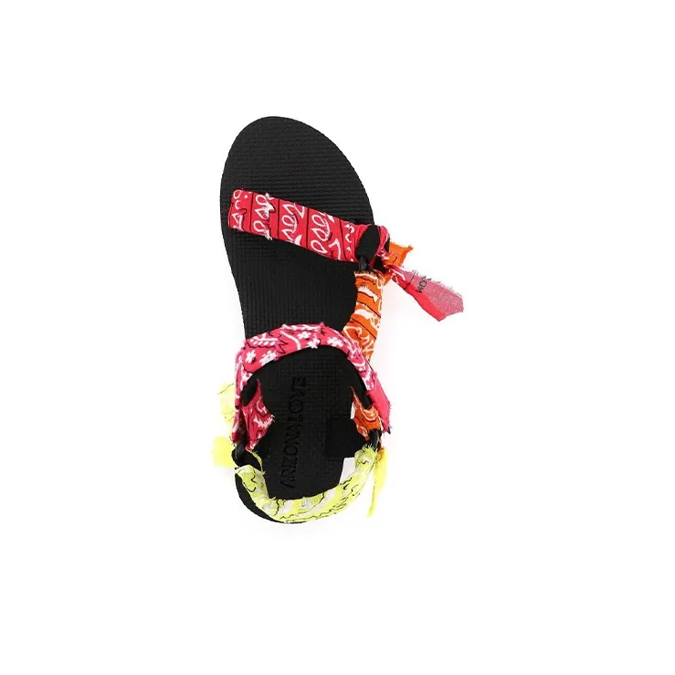 Arizona Love Stylish Sandals Women's Red Orange Yellow-13