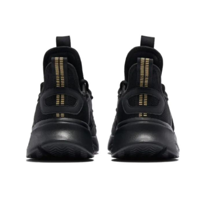 QIAODAN Cushioning Anti Slip And Wear Resistant Low Top Running Shoes Men's Black-4