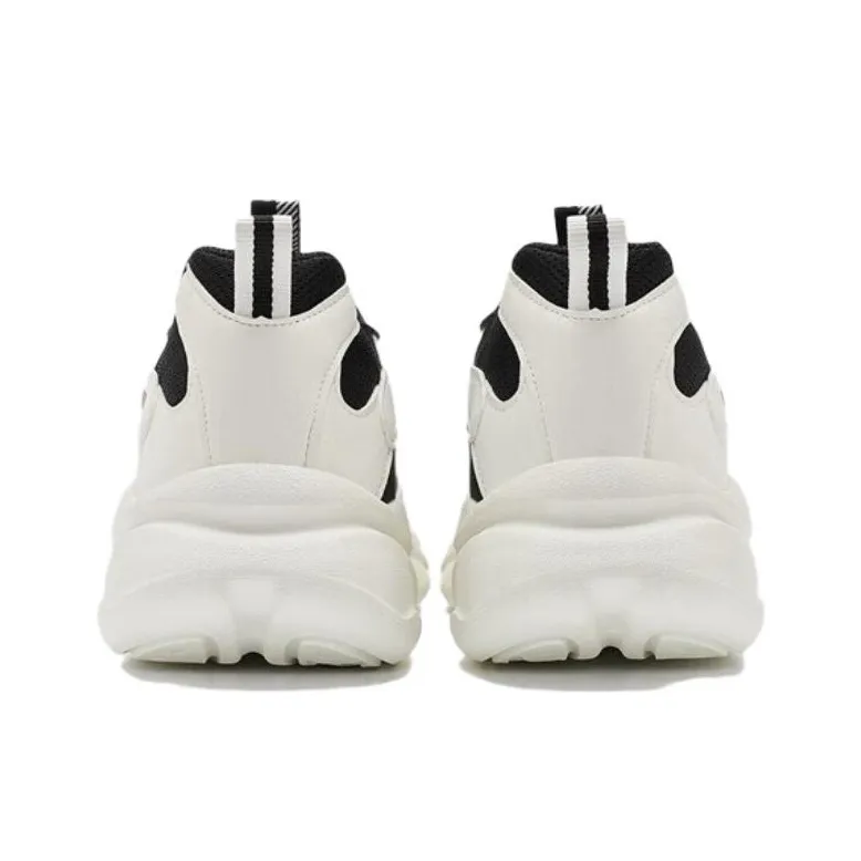 XTEP Abrasion Resistant Breathable Low Top Sports Casual Shoes Men's Canvas White/Black-4