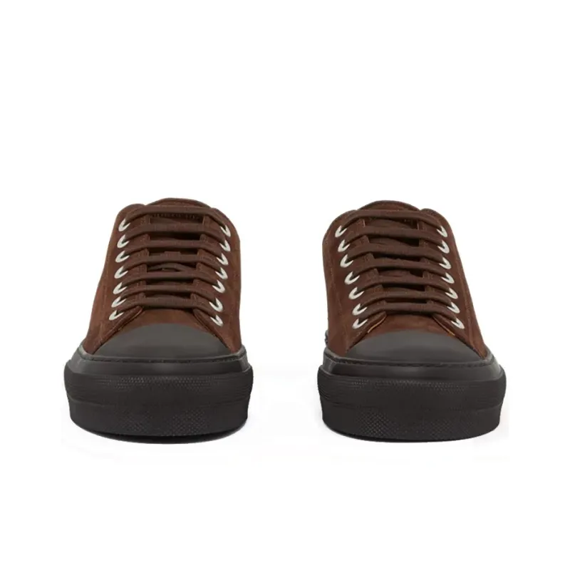 Burberry Logo heel Suede Low top Trainer Brown-2