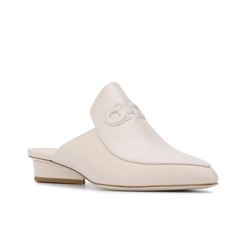 FERRAGAMO Stylish Sandal Women's White-2