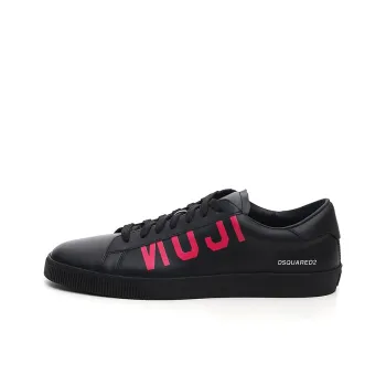 DSQUARED 2 Cassetta Stylish Skateboarding Shoes Men's Black