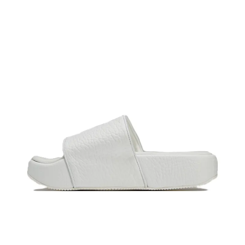 Adidas Y 3 Slide Triple White-0