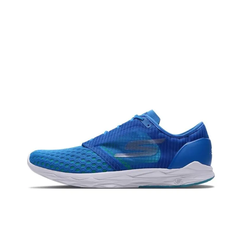 Skechers Go Meb Speed 5 Cushioning Anti-Slip And Wear-Resistant Low-Top Running Shoes Blue-0