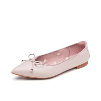QUICHESHOES Women's Casual Shoes Women's Low Top Light Pink/Black/Light Blue/Yellow