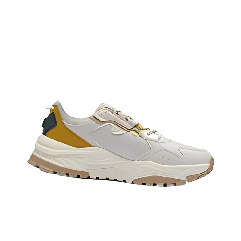 361° Cushioning Anti-Slip And Wear-Resistant Low-Top Running Shoes Men's Creamy Brown-1