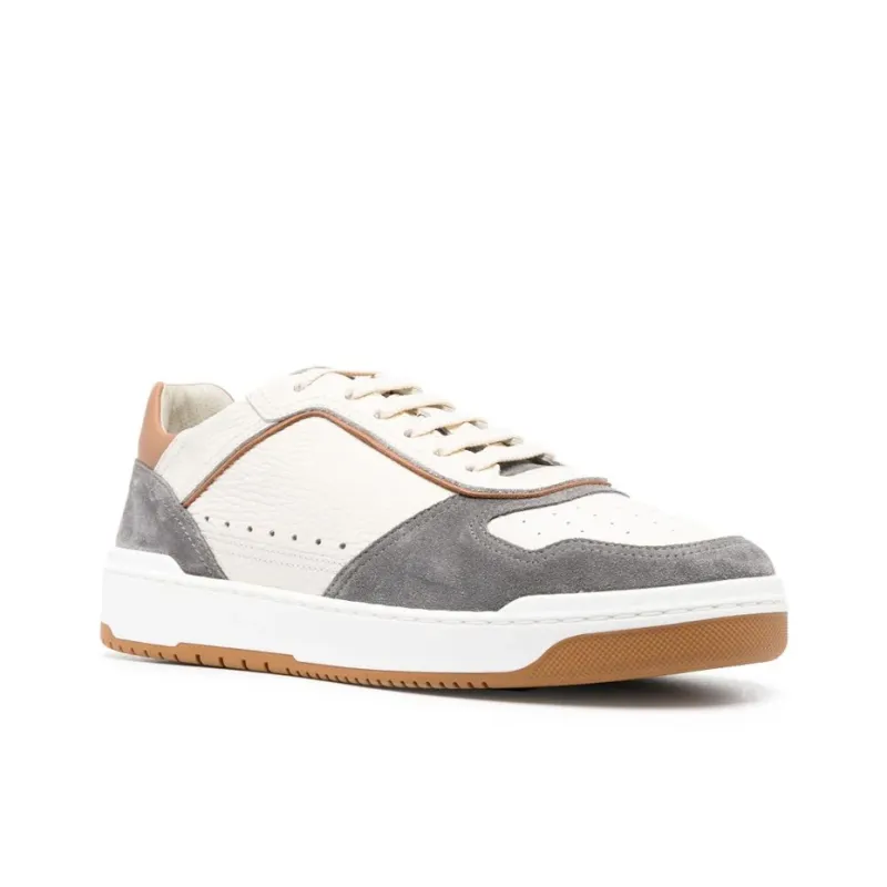 Brunello Cucinelli Color Block Low Top Sneakers-1
