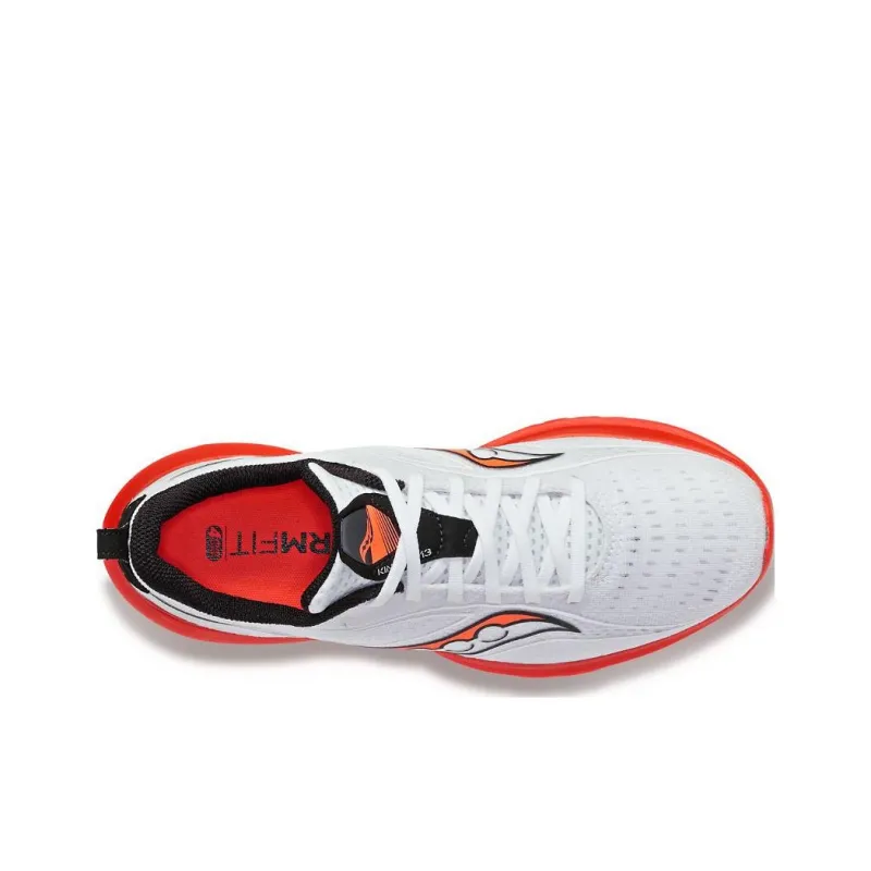 saucony Women's Kinvara 13 'White Black ViZi'-3