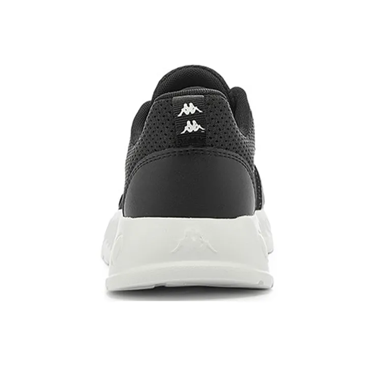 Kappa Slip Resistant, Abrasion Resistant, Breathable Low Top Running Shoes Unisex Black-3