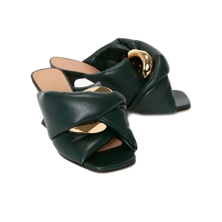 JW Anderson Chain Twist Heeled Sandals Women's-2
